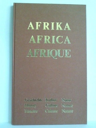 Afrique : Histoire, culture, nature Books