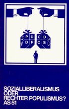 Sozialliberalismus oder rechter Populismus? (Argument Sonderband: Neue Folge) Politics & History