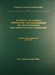 Allgemeine und specielle Therapie der Geisteskrankheiten und Seelenstörungen. Nach homöopathischen Grundsätzen Health, Nutrition & Fitness