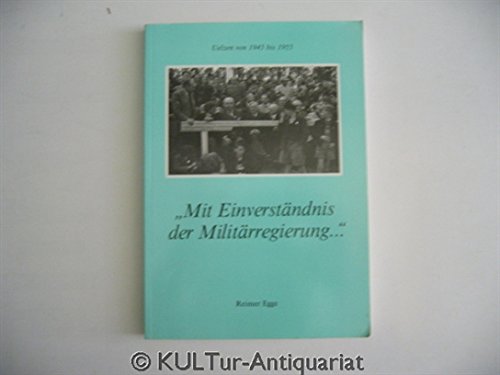 Mit Einverständnis der Militärregierung.... Uelzen von 1945 bis 1955 Books