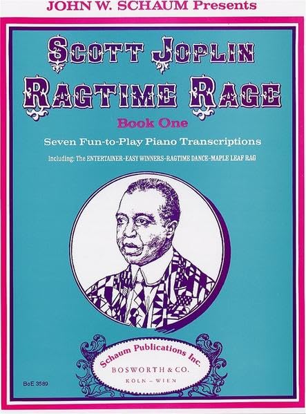 Scott Joplin: Ragtime Rage Bd.1: 7 Klavier-Transkriptionen (BoE 3589) Sheet Music