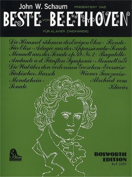 Das Beste Von Beethoven: Sammelband für Klavier: Für Klavier zweihändig (BoE 3693) Sheet Music