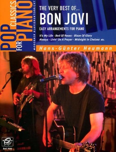 The very best of Bon Jovi. Easy Arrangements for Piano Sheet Music