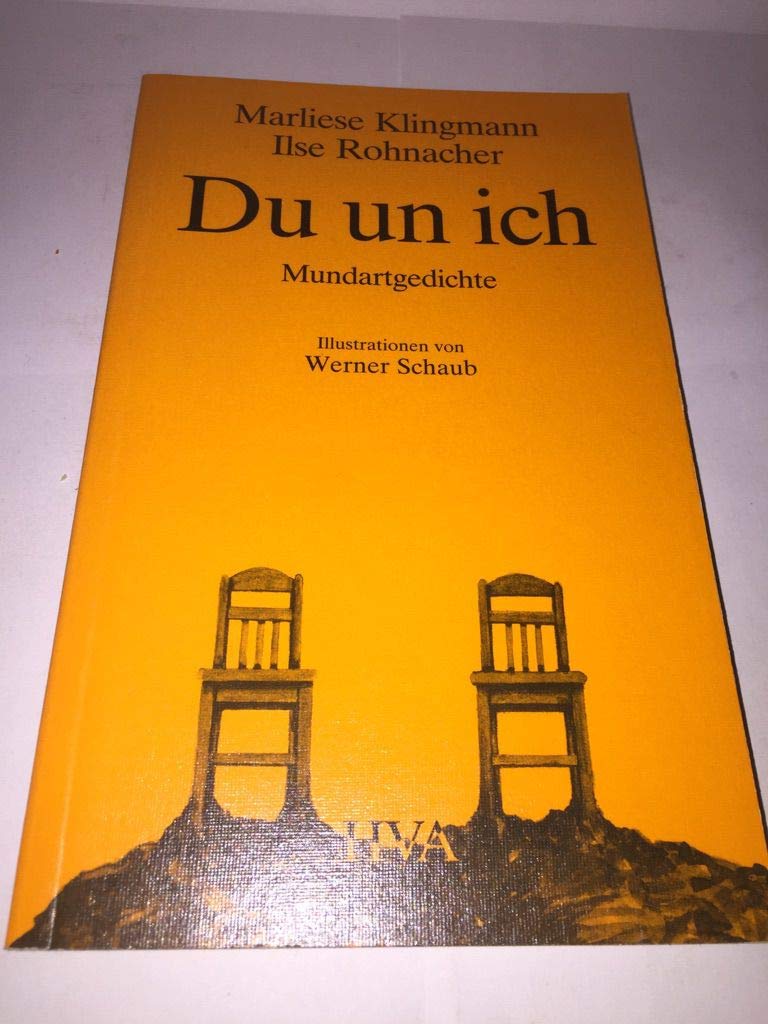 Product Image: Du un ich. Mundartgedichte