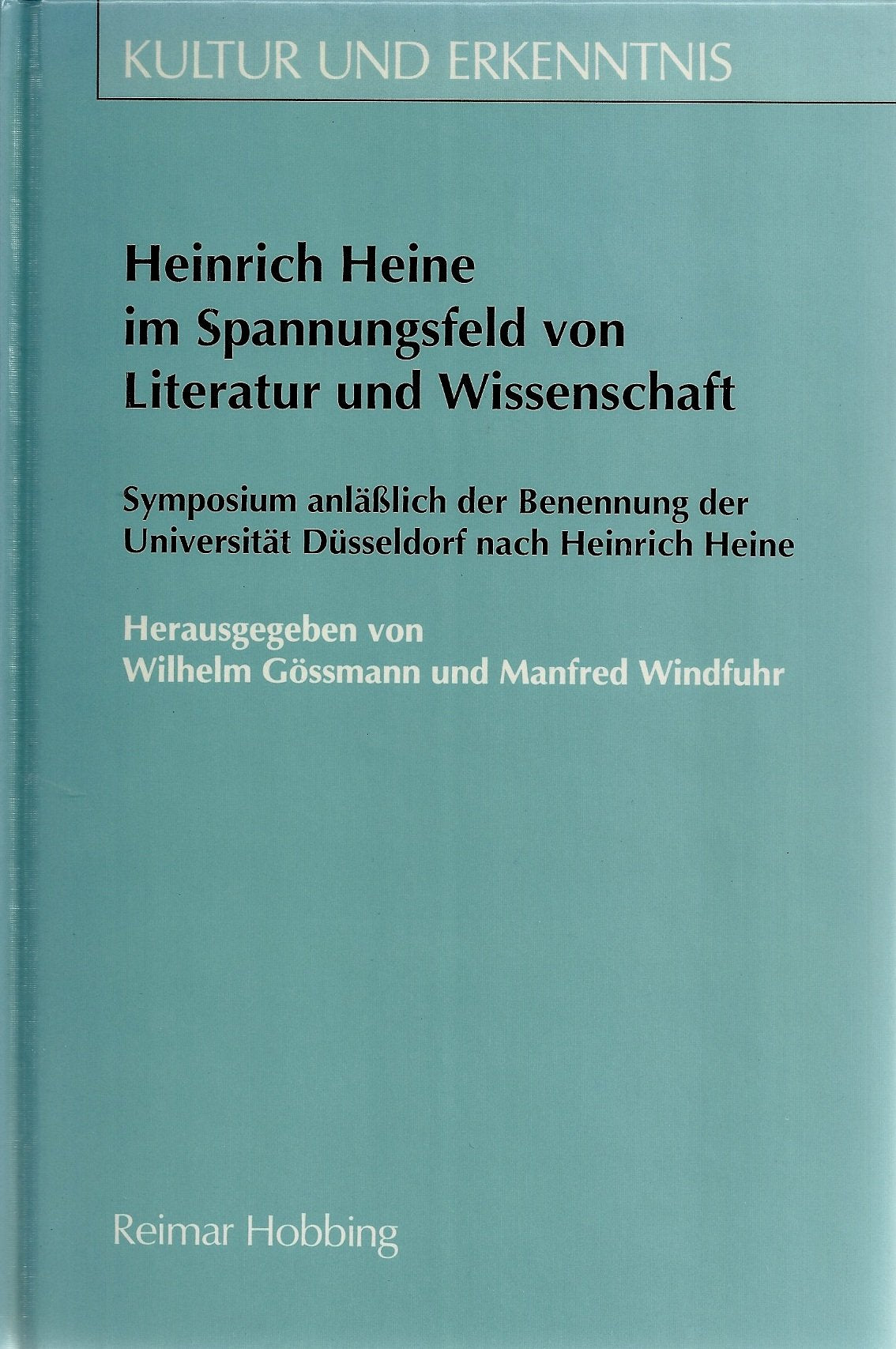 Heinrich Heine im Spannungsfeld von Literatur und Books