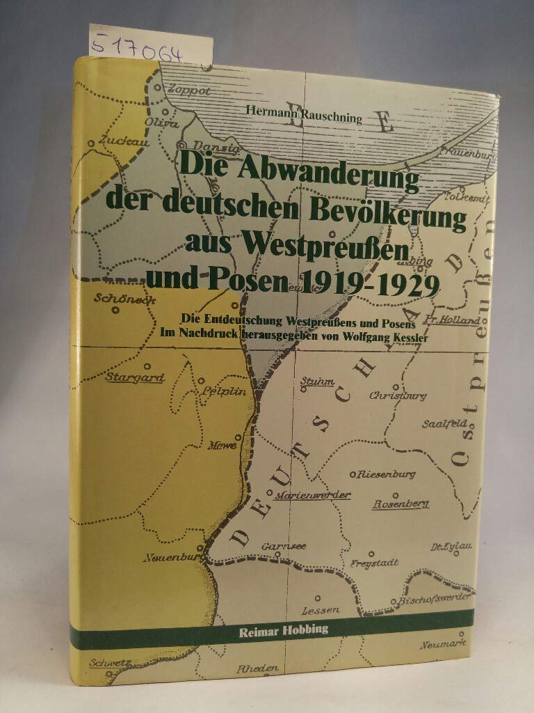 Die Abwanderung der Deutschen aus Westpreussen und Books