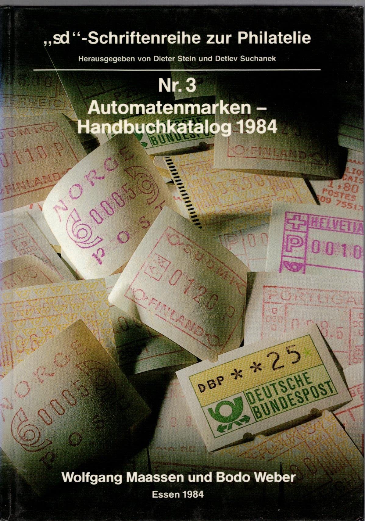 sd-Schriftenreihe zur Philatelie-Nr.3 Automartenmarken-Handbuch 1984 Books