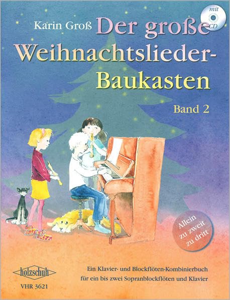 Der große Weihnachtslieder-Baukasten, Band 2 (mit CD): Band 2 Sheet Music