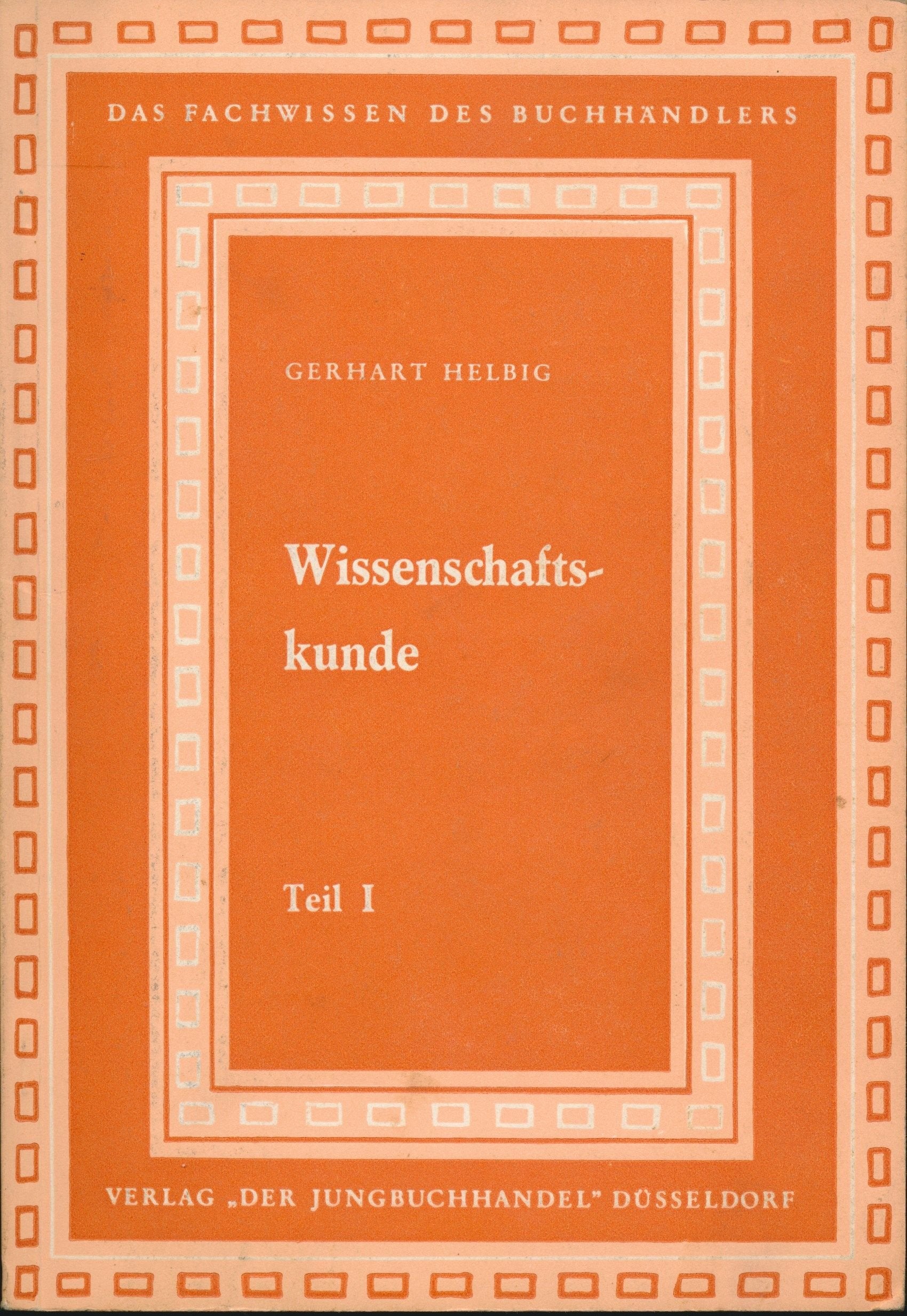 Product Image: Wissenschaftskunde, in 2 Tln., Tl.1