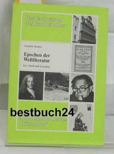 Product Image: Epochen der Weltliteratur. Ein Abriß und Leseplan