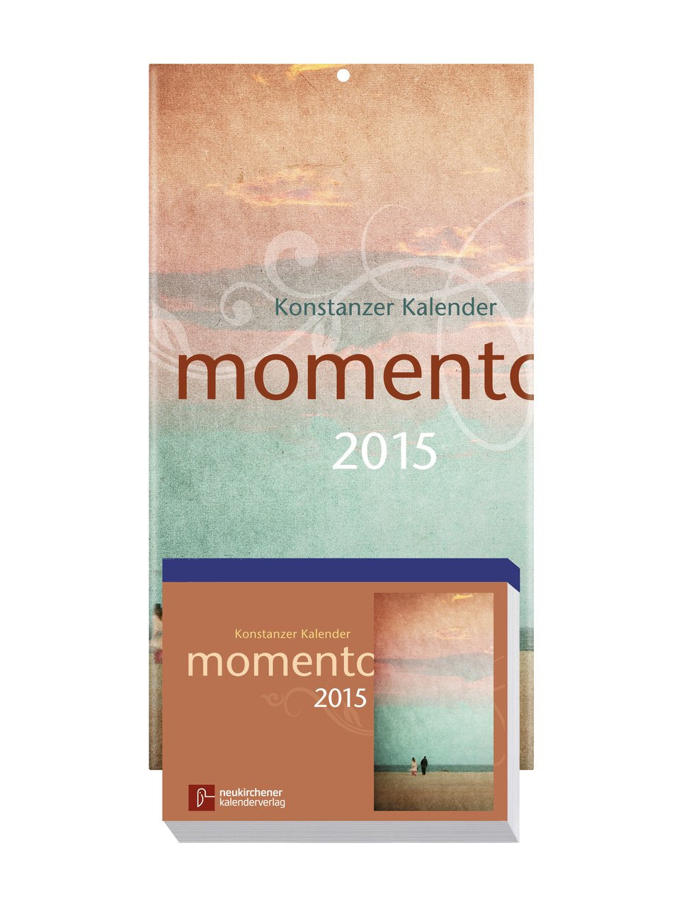 momento 2015 Konstanzer Kalender: Abreißkalender. (Block 11 x 15 cm / Rückwand 17 x 31 cm): Abreißkalender Block mit 384 Blättern und Rückwand, zum Aufstellen oder Aufhängen Calendars