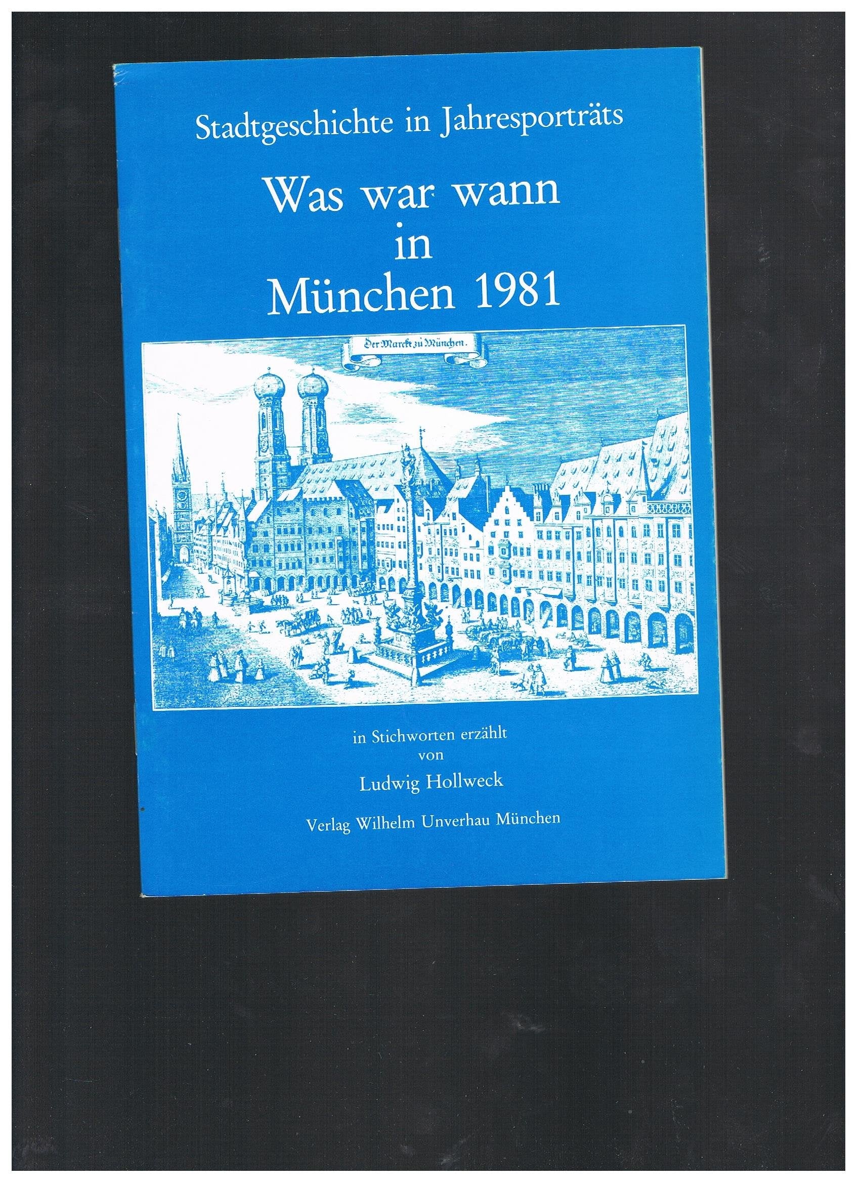 Was war wann in München 1981. Stadtgeschichte in Jahresporträts book