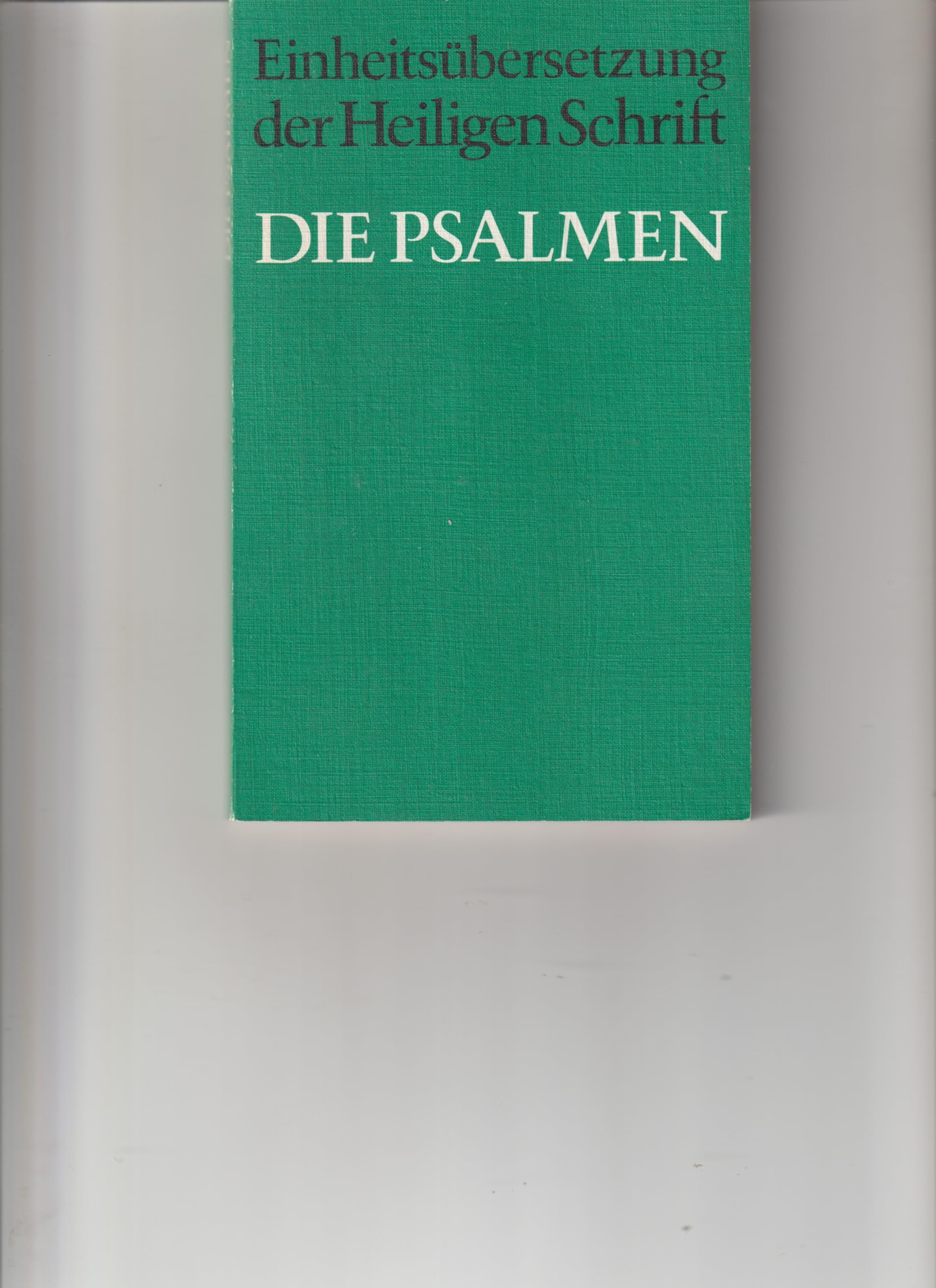 Bibelausgaben, Die Psalmen Books