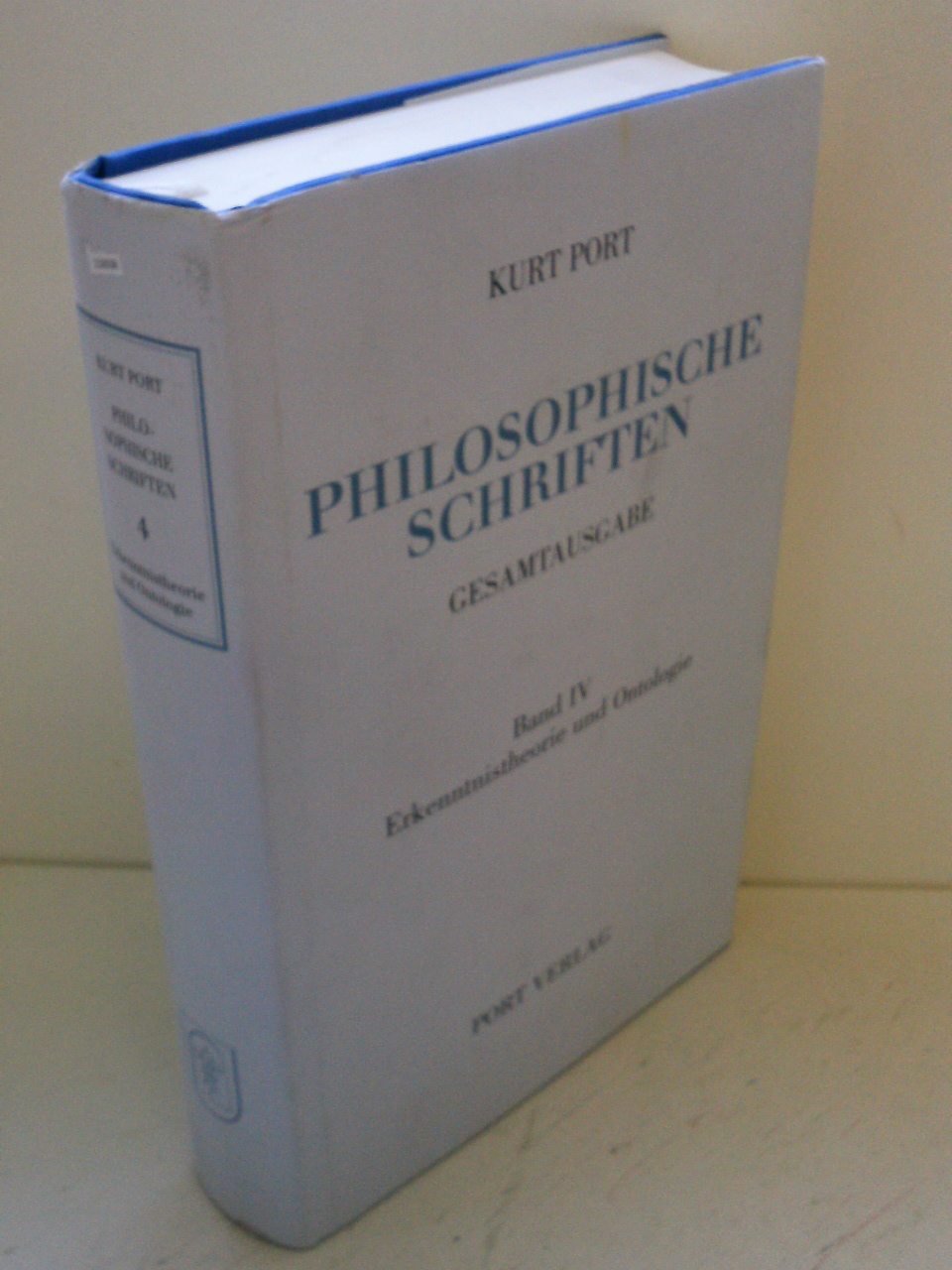Erkenntnistheorie und Ontologie, Bd IV Books