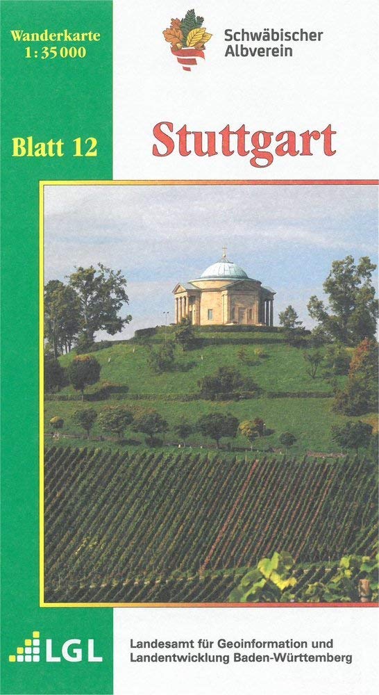 Stuttgart: Wanderkarte 1:35.000 (Karte des Schwäbischen Albvereins, Band 12) Leisure, Home & Garden