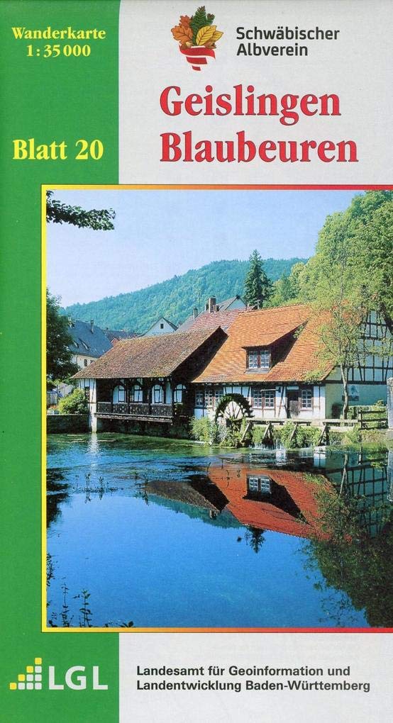Geislingen - Blaubeuren: Wanderkarte 1:35.000 (Karte des Schwäbischen Albvereins, Band 20) Leisure, Home & Garden