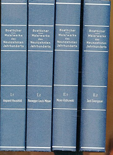 Malerwerke des neunzehnten Jahrhunderts Contemporary literature
