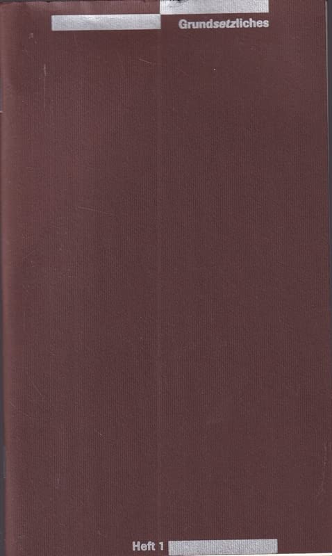 Product Image: Schrift und Werkzeug, Heft 1