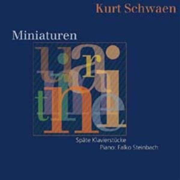 Miniaturen: Späte Klavierstücke (Valve-Hearts im Dittrich-Verlag) Arts & Music