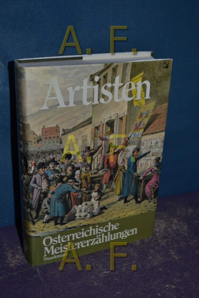 Artisten - Österreichische Meistererzählungen Social Sciences