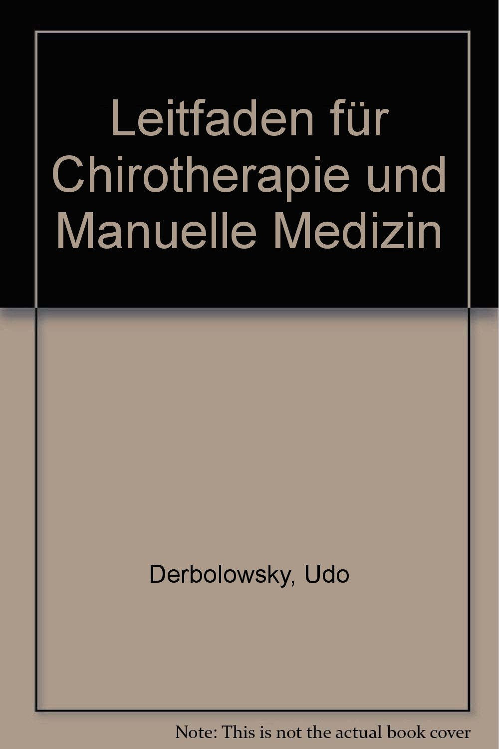 Leitfaden für Chirotherapie und Manuelle Medizin book