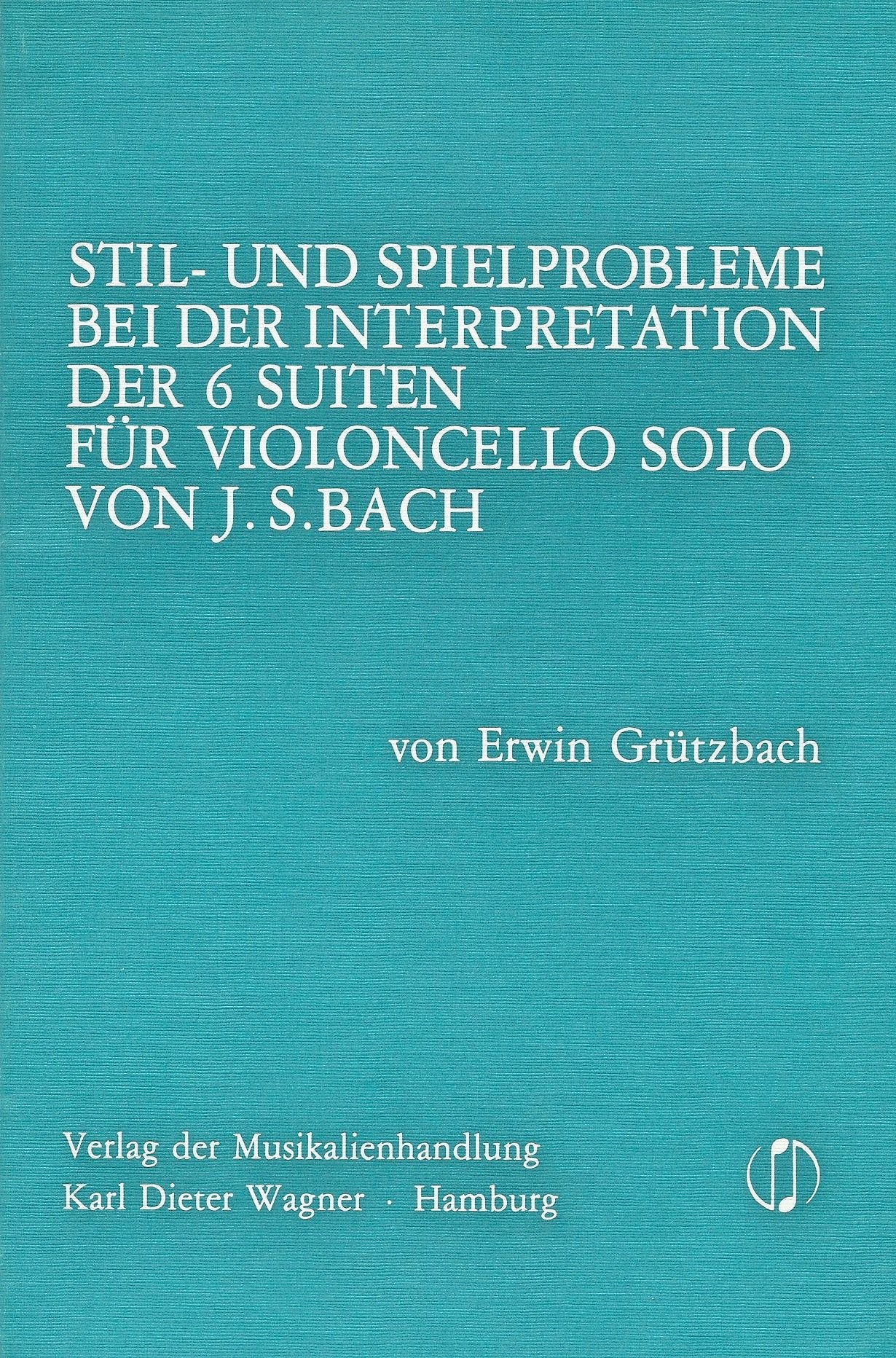Stil- und Spielprobleme bei der Interpretation der 6 Suiten fur Violoncello solo senza Basso von Johann Sebastian Bach, BWV 1007-1012: Anhang, VI. Suite ... (Schriftenreihe zur Musik) (German Edition) Arts & Music