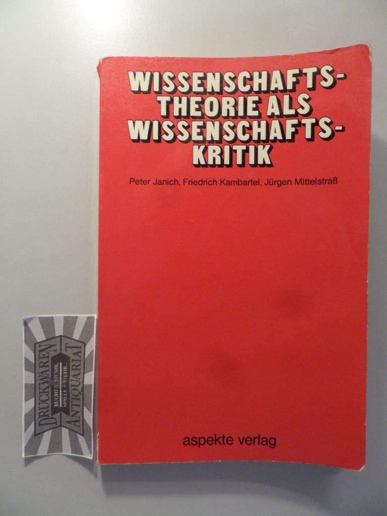 Wissenschaftstheorie als Wissenschaftskritik Books