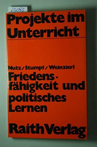 Friedensfähigkeit und politisches Lernen Books