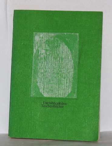 Die bibliophilen taschenbucher, erster band Books