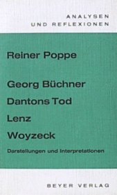 Georg Büchner Dantons Tod Lenz Woyzeck. Darstellungen und Interpretationen. A... Books