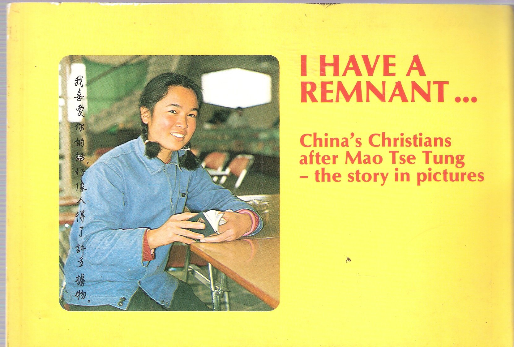 I Have A Remnant China's Christians After Mao Tse Books