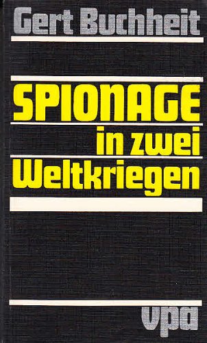 Spionage in zwei Weltkriegen Books