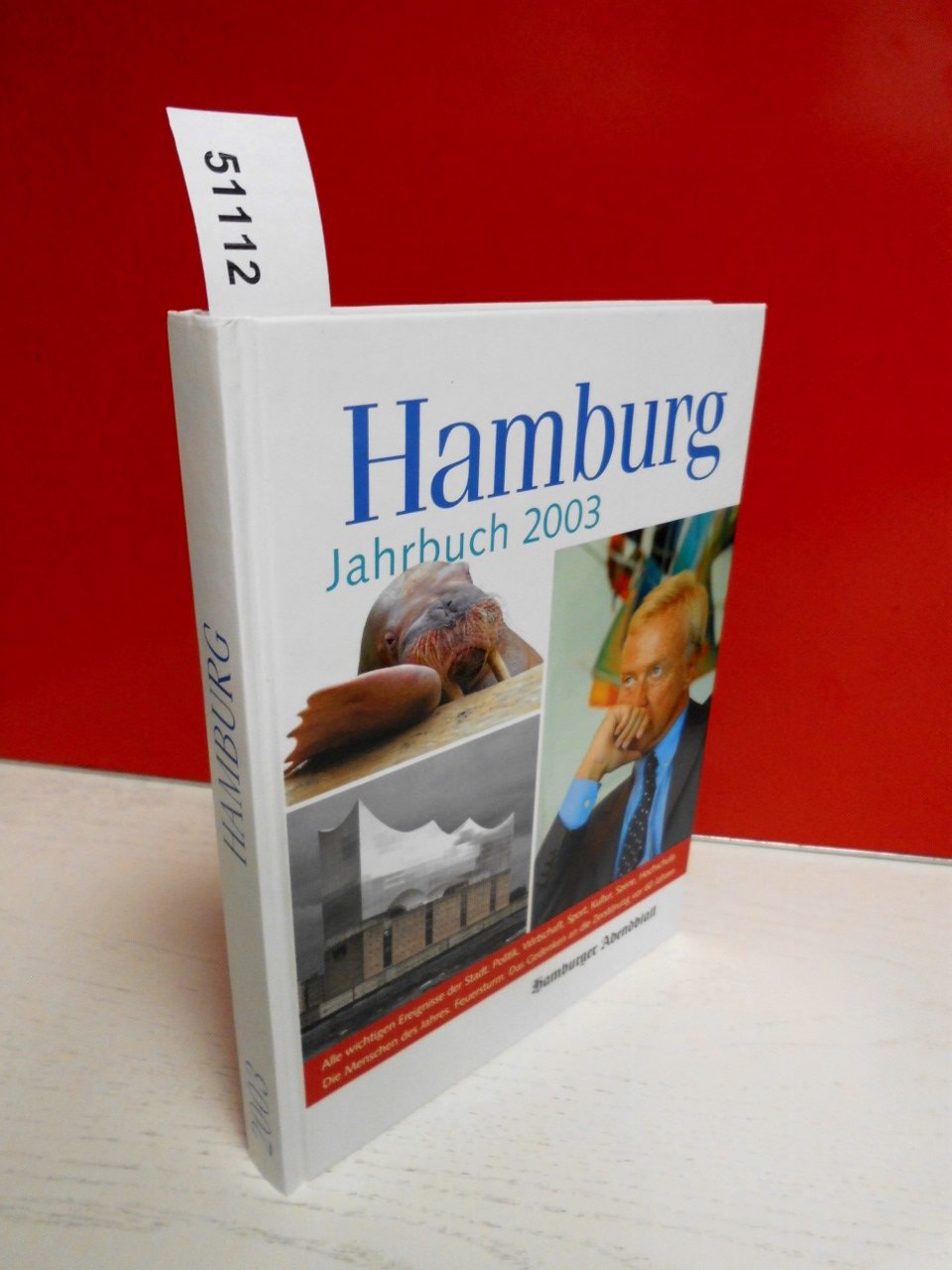 Hamburg Jahrbuch 2003 Books