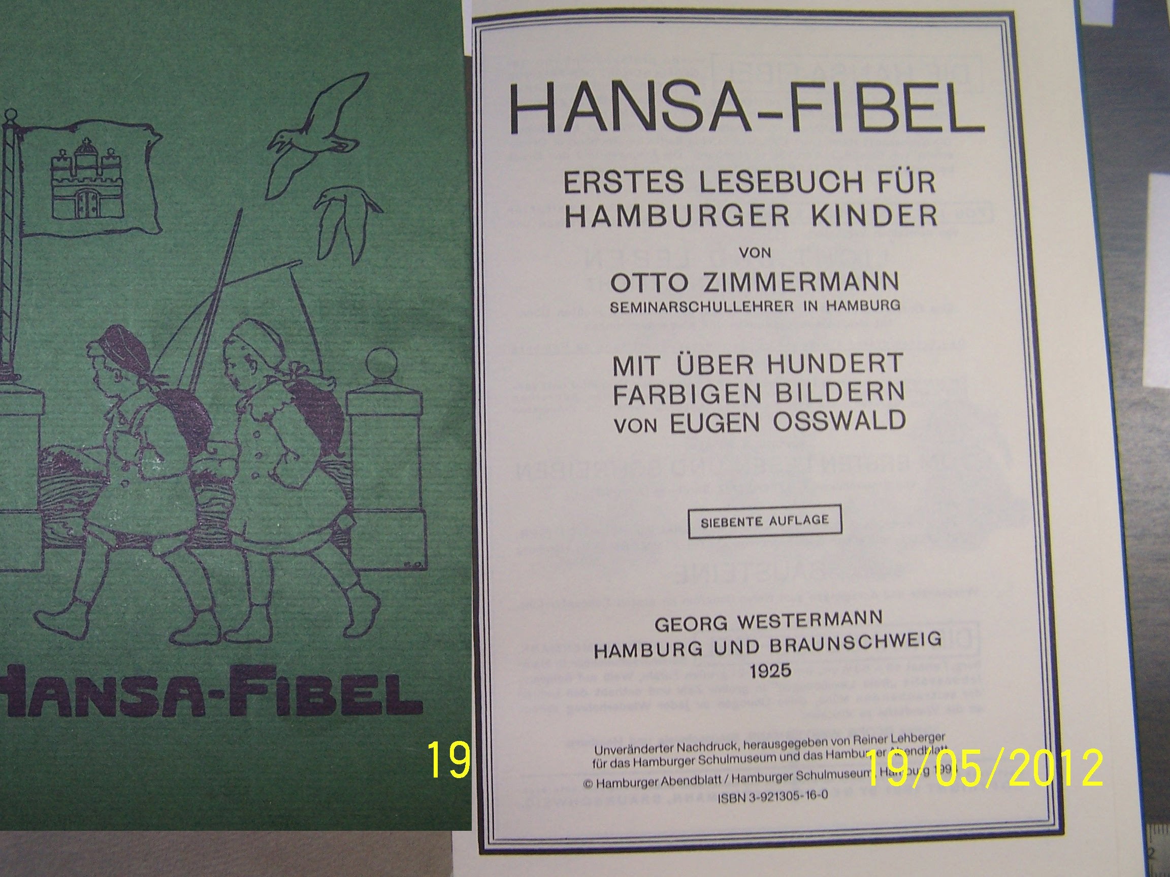 Hansa-Fibel. Erstes Lesebuch für Hamburger Kinder Books
