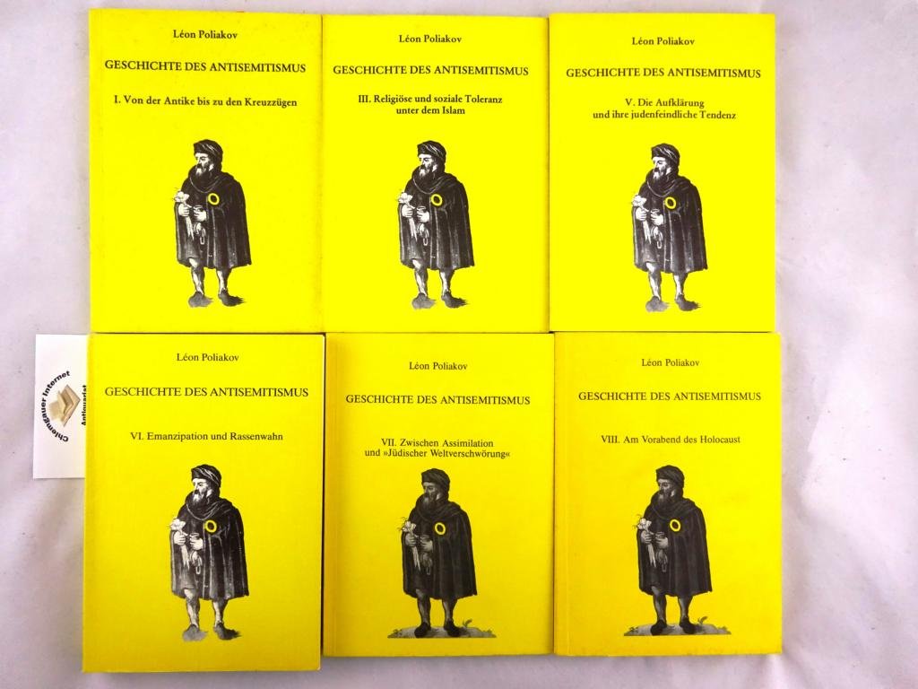 Geschichte des Antisemitismus, Bd. 1: Von der Antike bis zu den Kreuzzügen Books