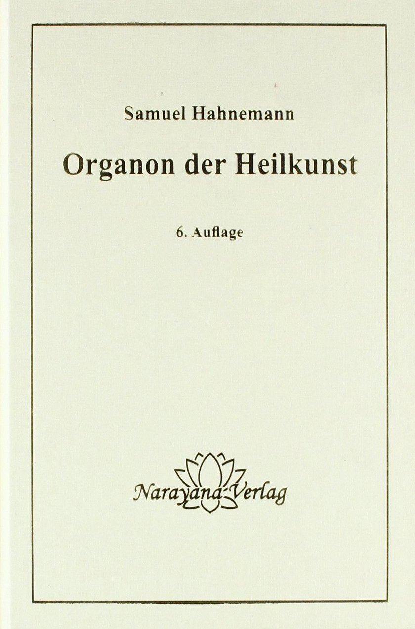 Organon der Heilkunst Medicine Books