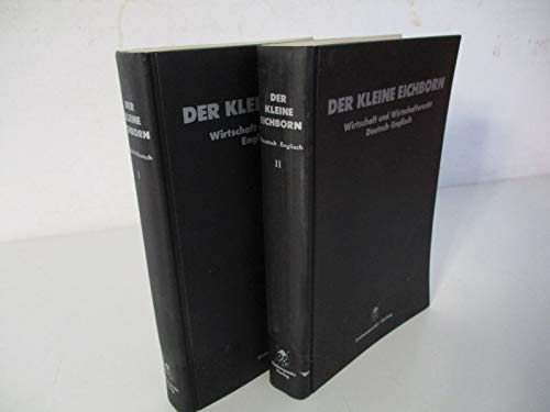 Der kleine Eichborn - Wirtschaft und Wirtschaftsrecht Englisch-Deutsch Books