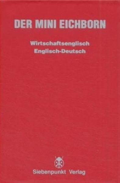 Der Mini Eichborn.Wirtschaftsenglisch Bd.1, Englisch-Deutsch Law