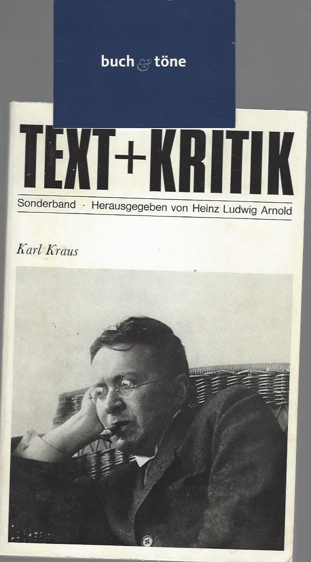Text und Kritik, Sonderband: Karl Kraus Natural Sciences
