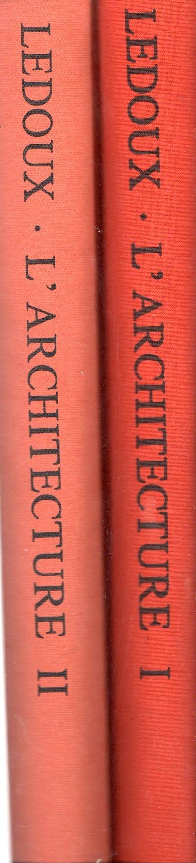 L' architecture consideree sous le rapport de l' art, des moers et de la legislation, 2 Bde. book