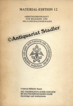 Die freibischöflichen Kirchen im deutschsprachigen Raum. Amtsträger und Institutionen Books