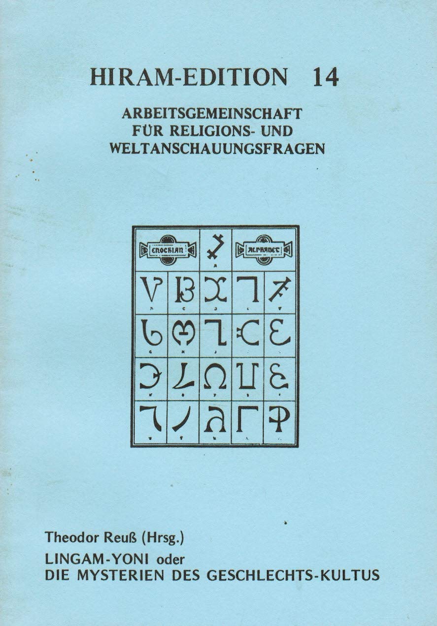 Lingam-Yoni oder die Mysterien des Geschlechts-Kultus Second hand books on Religion & Esotericism