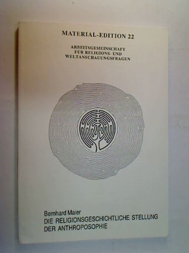 Die religionsgeschichtliche Stellung der Anthroposophie. Books