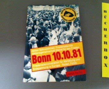 Bonn 10.10.81 Politics & History books