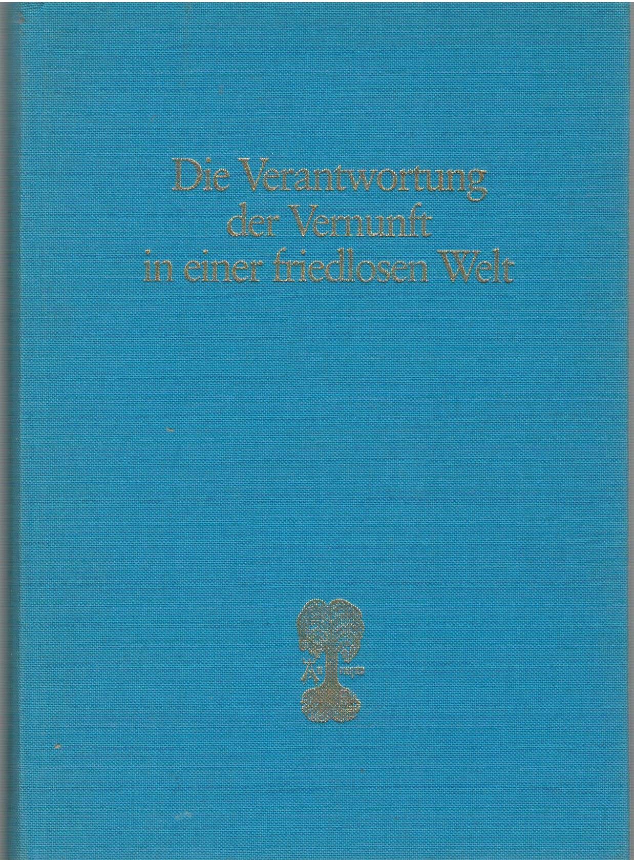 Die Verantwortung der Vernunft in einer friedlosen Welt. Philosophisch-pädagogisches Kolloquium aus Anlass des 80. Geburtstages von Otto Friedrich Bollnow Film, Art & Culture
