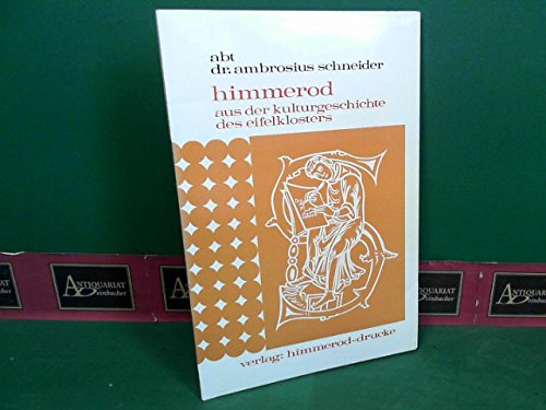 Himmerod - aus der Kulturgeschichte des Eifelklosters: Skriptorium und Bibliothek Books
