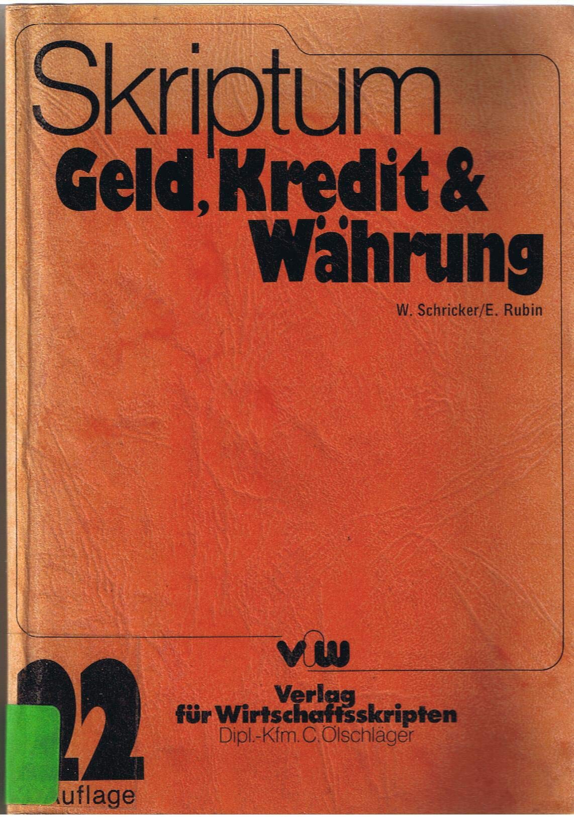 Geld, Kredit und Währung Books