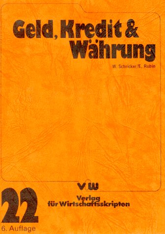 Geld, Kredit und Währung Books