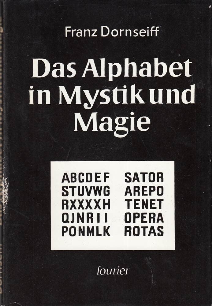 Das Alphabet in Mystik und Magie. Film, Art & Culture