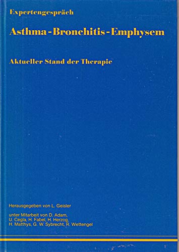 Asthma, Bronchitis, Emphysem Books